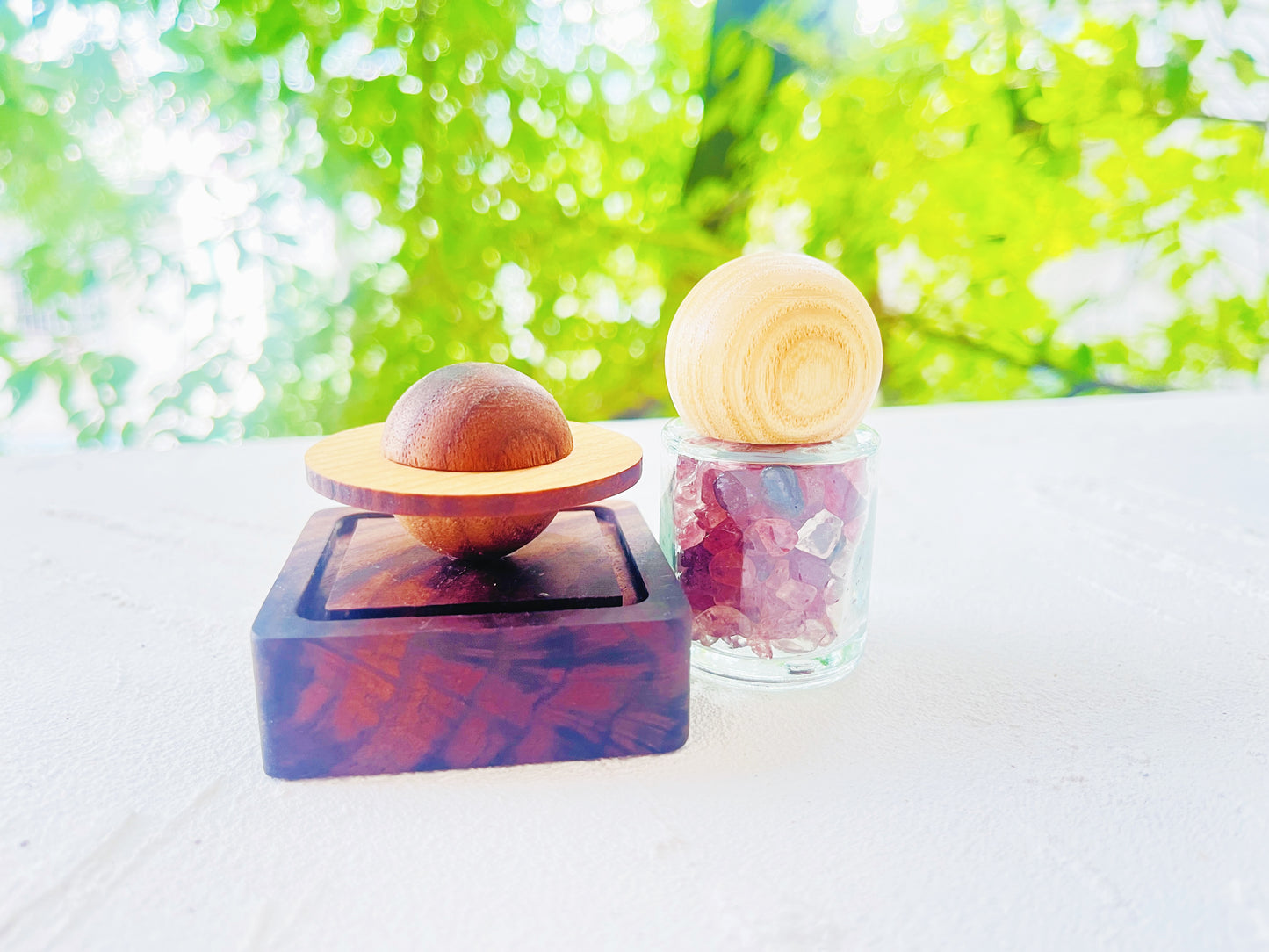 Apricity Rose Geranium Essential Oil and Diffuser