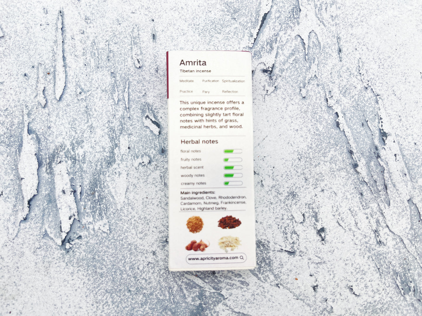 Apricity Amrita Tibetan Incense Sticks
