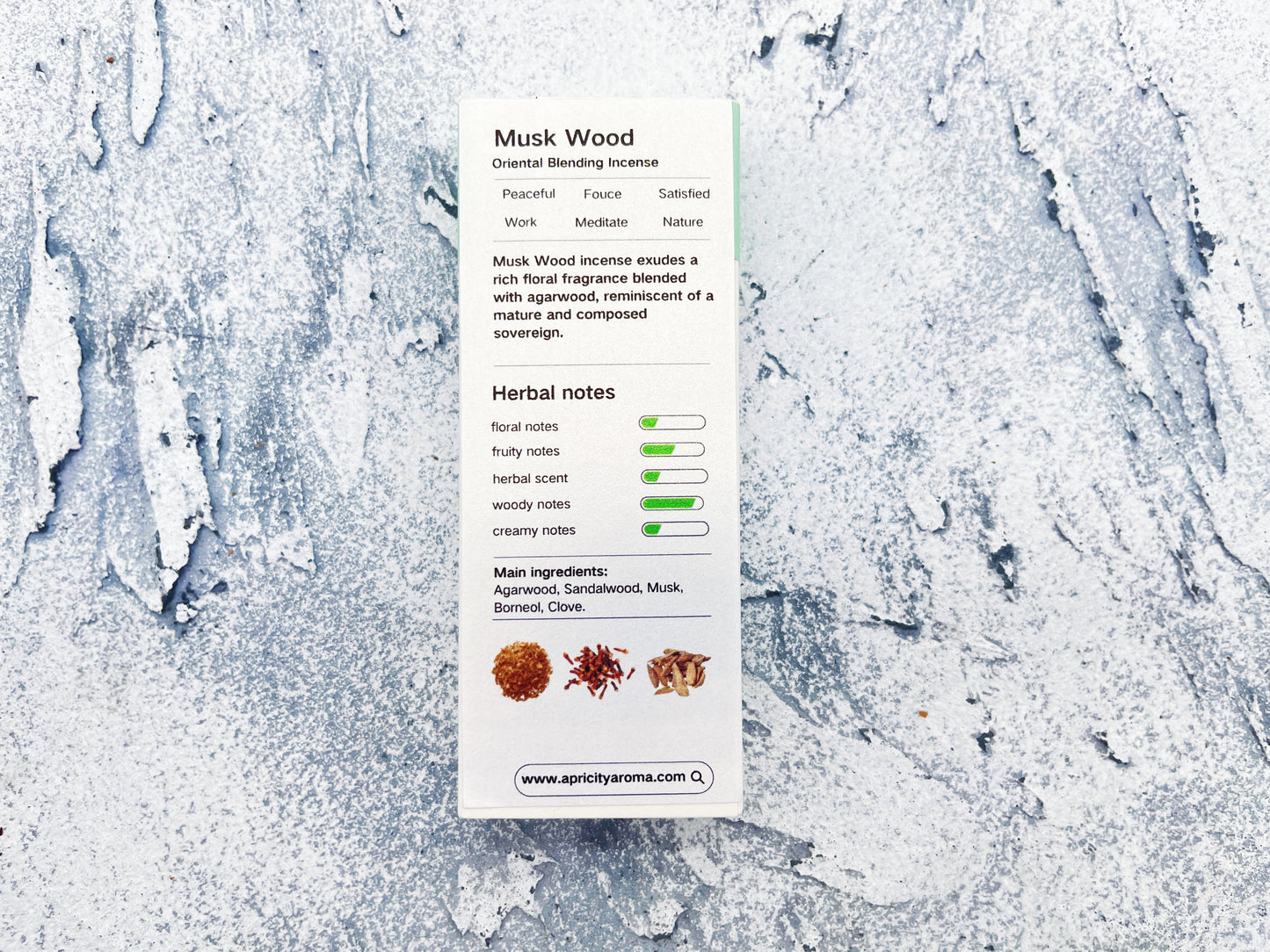 Musk Wood Incense Sticks