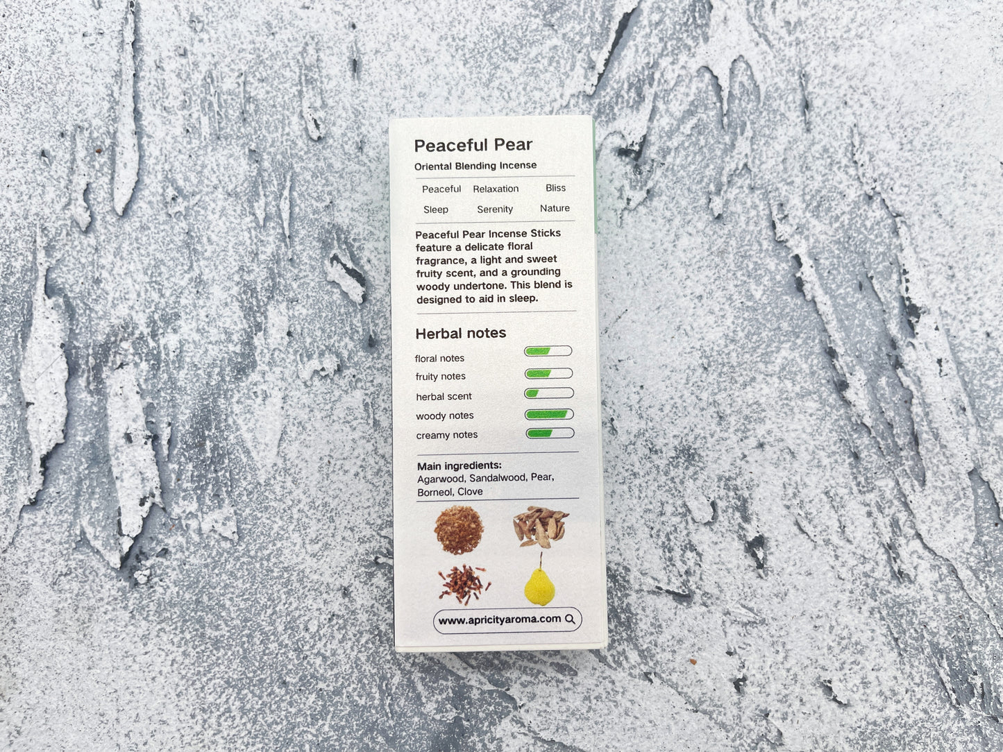 Peaceful Pear Incense Sticks
