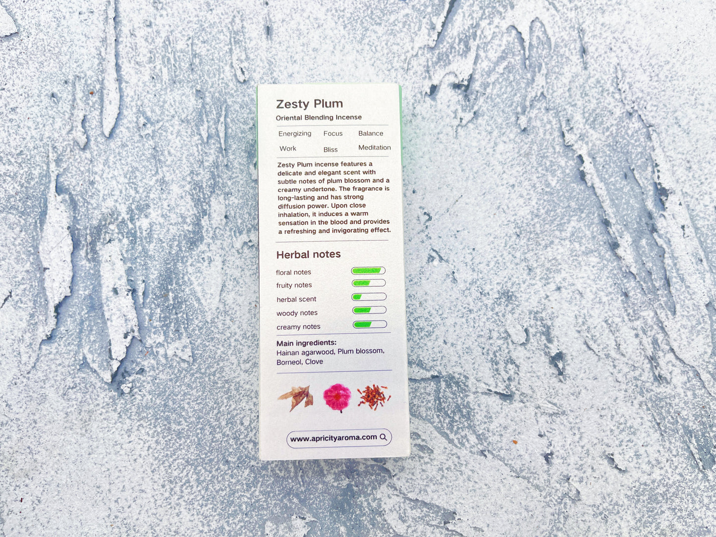 Zesty Plum Incense Sticks
