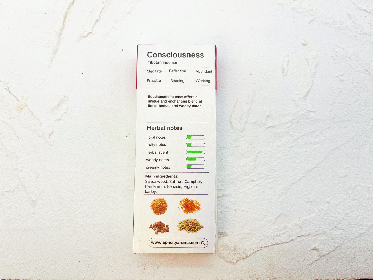 Consciousness Tibetan Incense Sticks