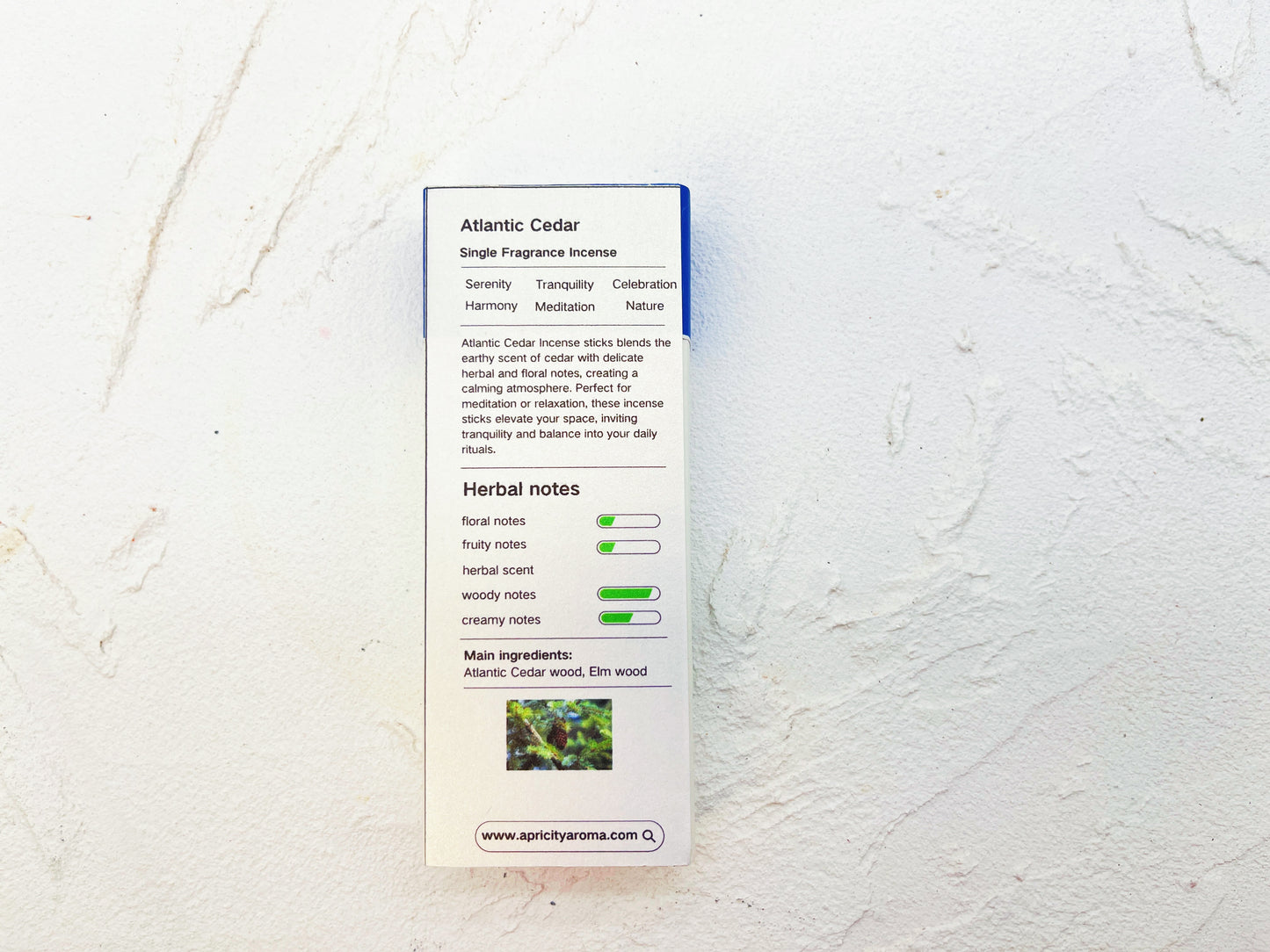 Atlantic Cedar Incense Sticks