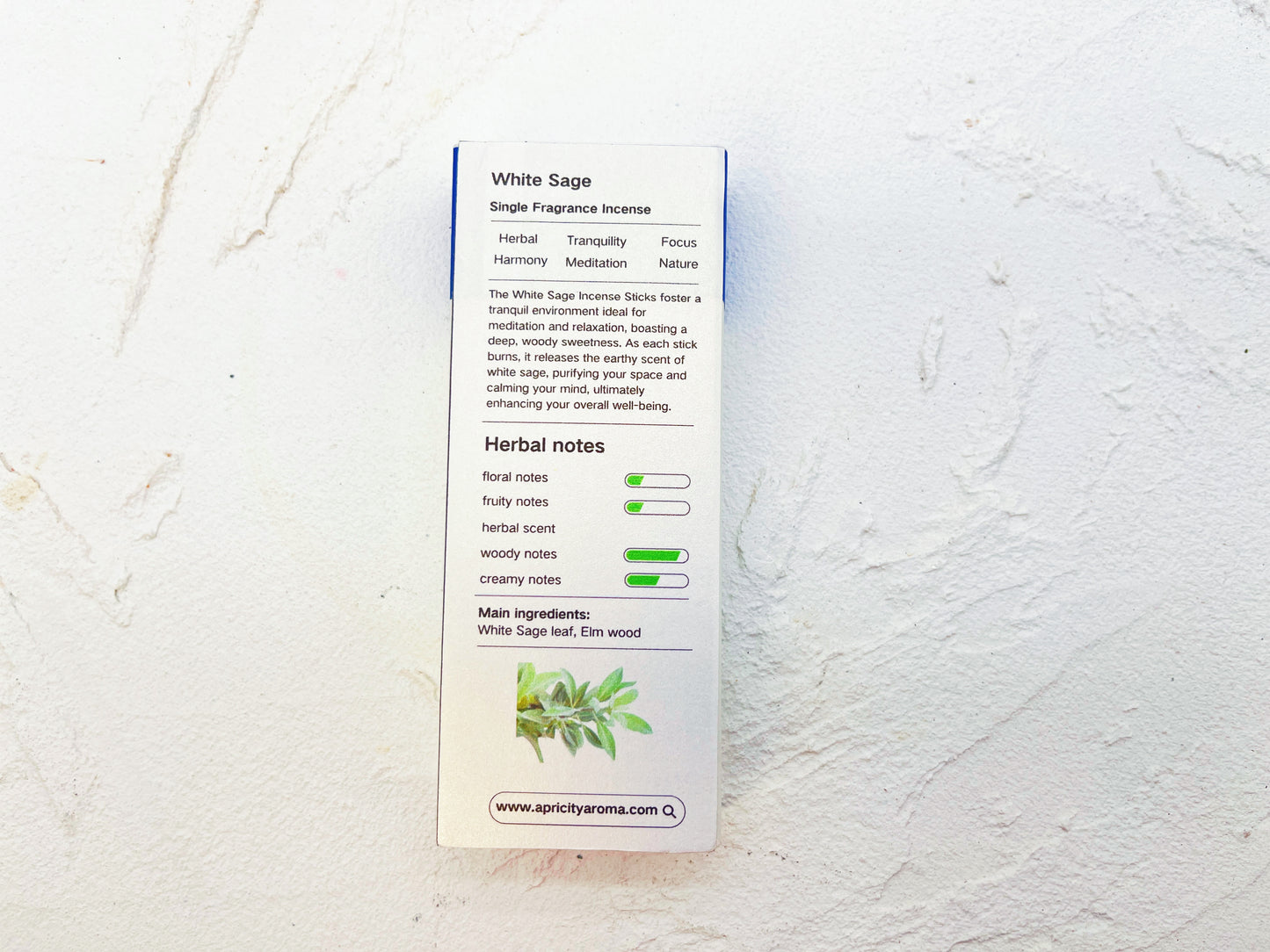 White Sage Incense Sticks