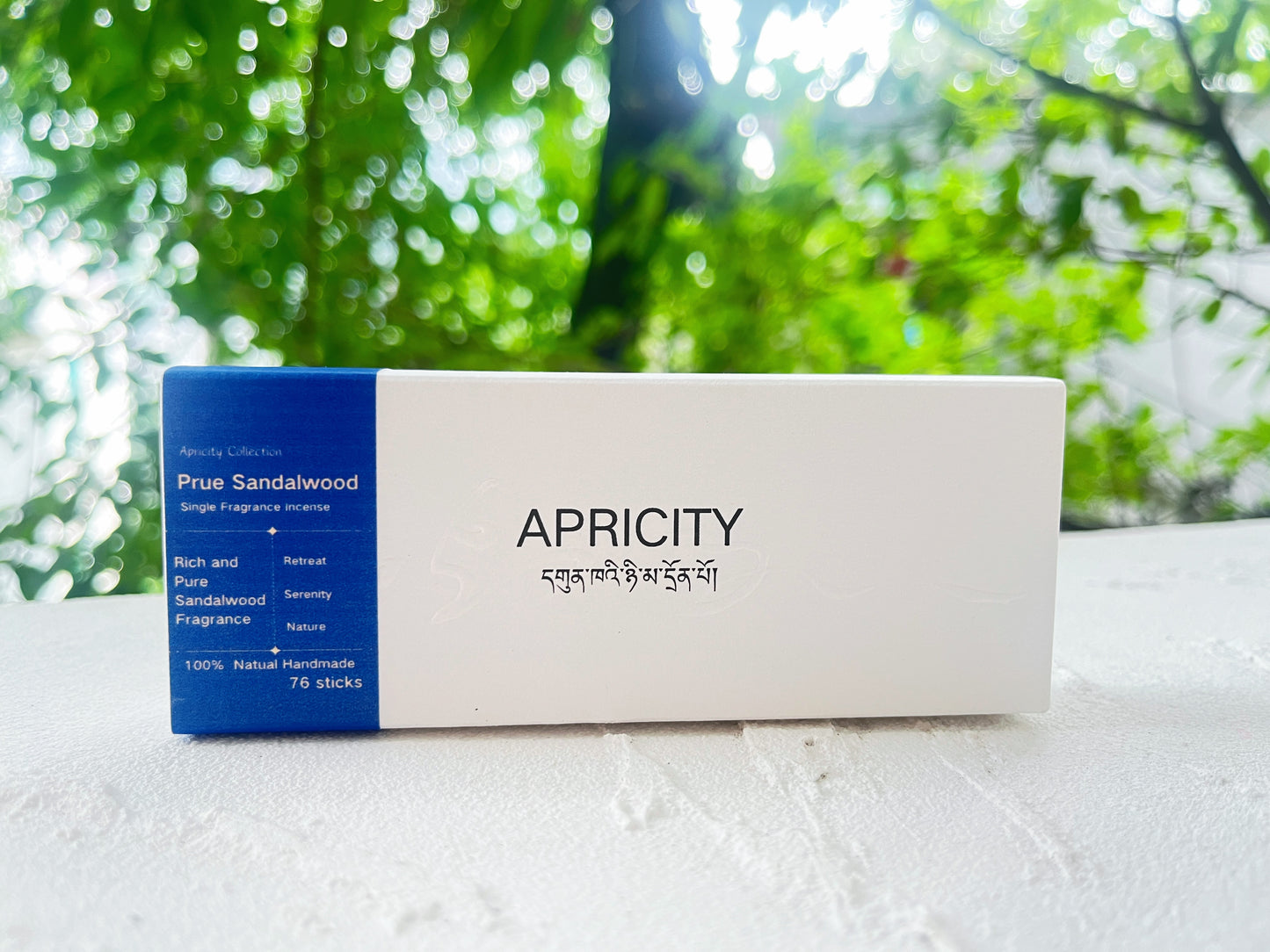 Apricity Prue Sandalwood Incense Sticks