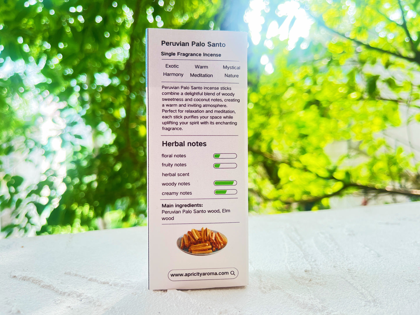 Peruvian Palo Santo Incense Sticks