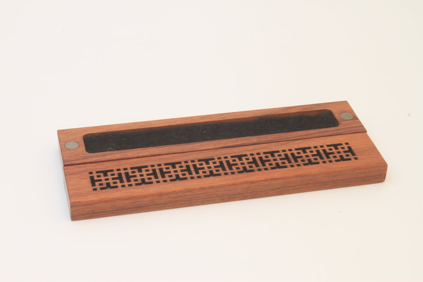 Horizontal Line Incense Wood Box
