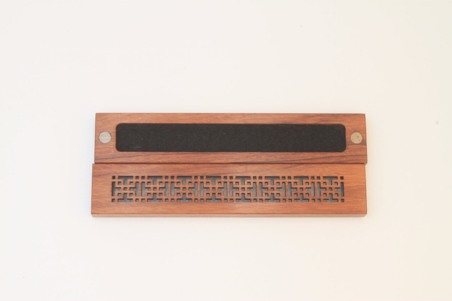 Horizontal Line Incense Wood Box