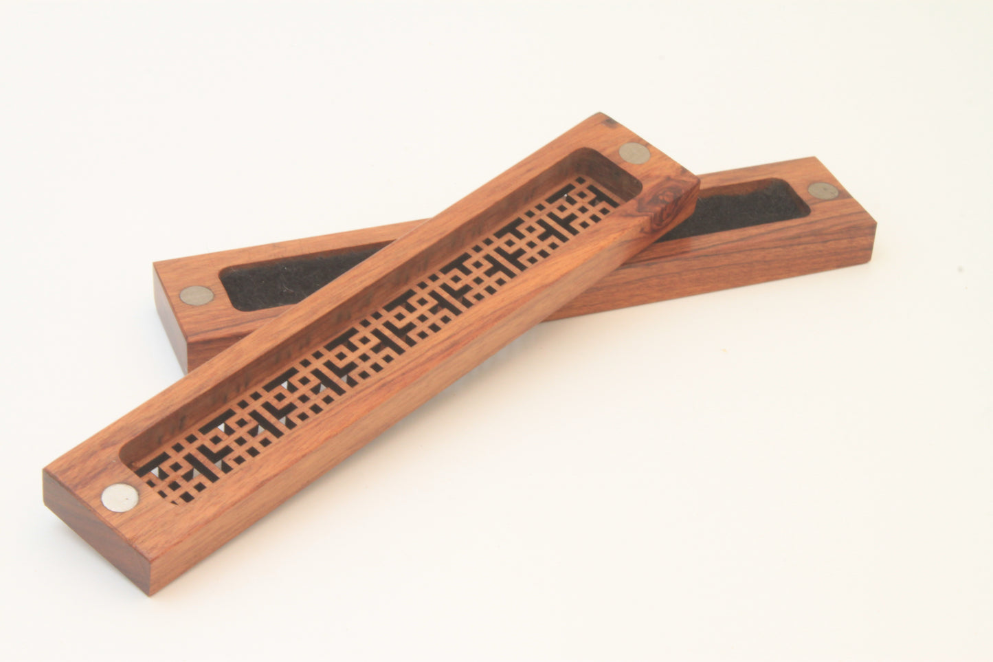 Horizontal Line Incense Wood Box