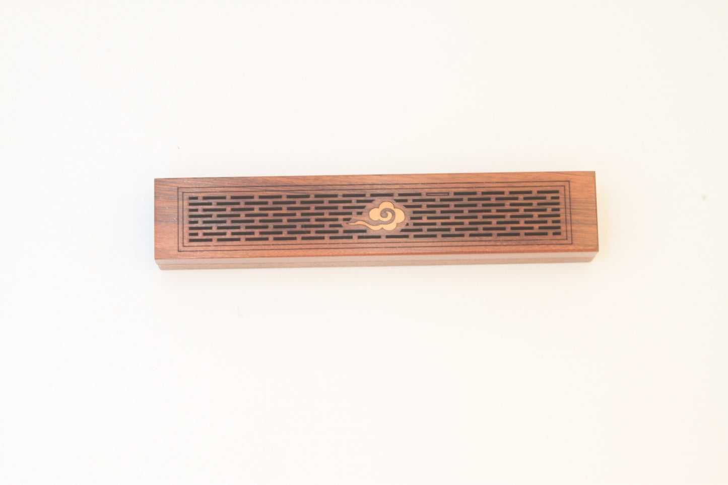 Horizontal Line Incense Wood Box