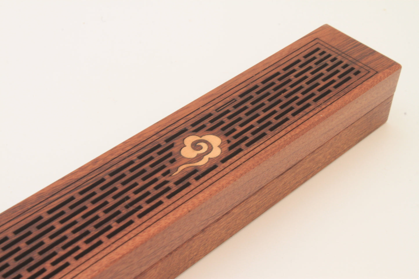 Horizontal Line Incense Wood Box