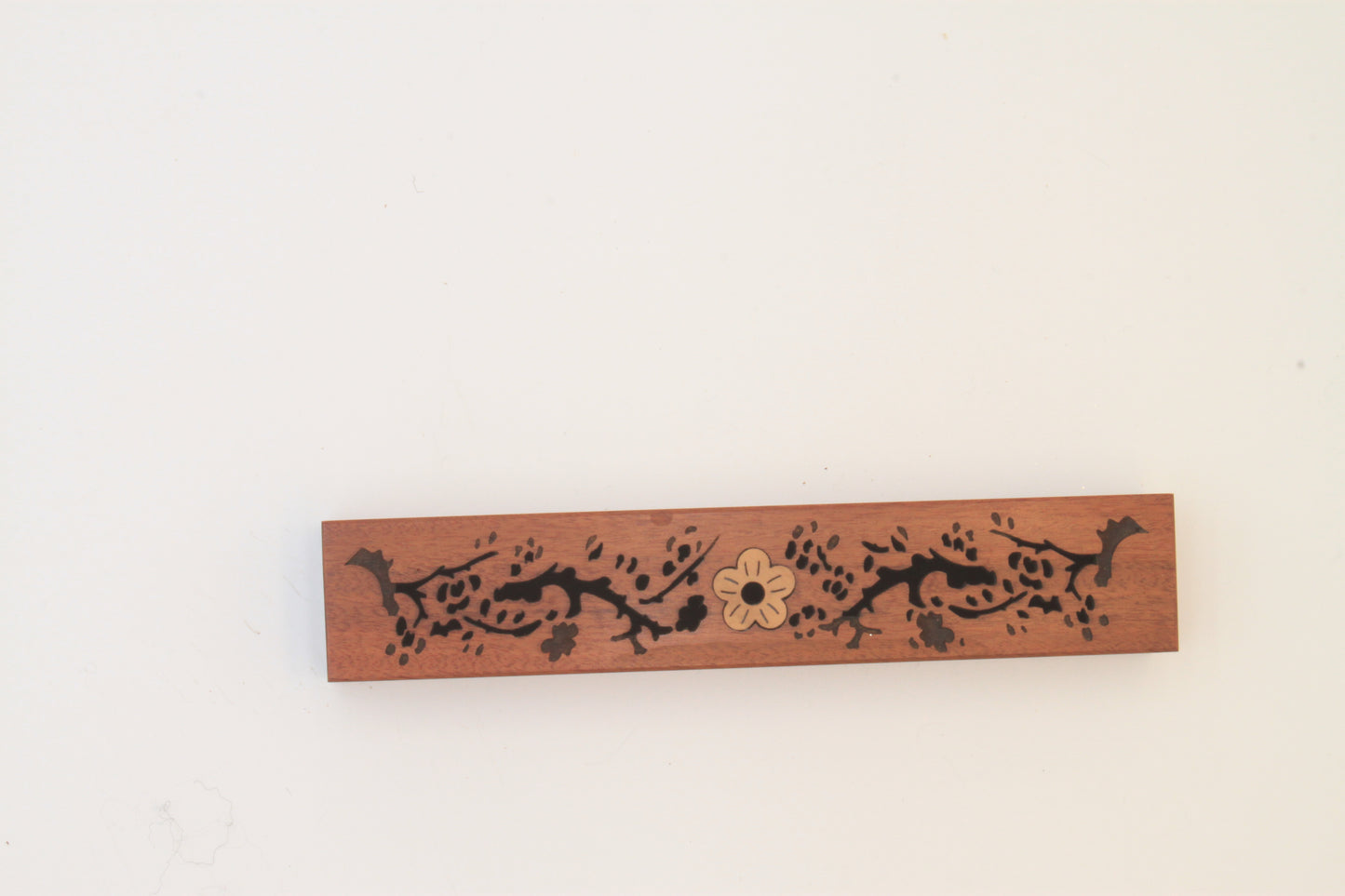 Horizontal Line Incense Wood Box