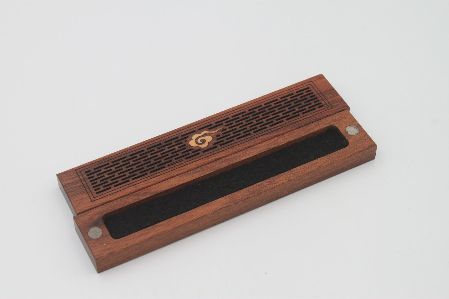 Horizontal Line Incense Wood Box