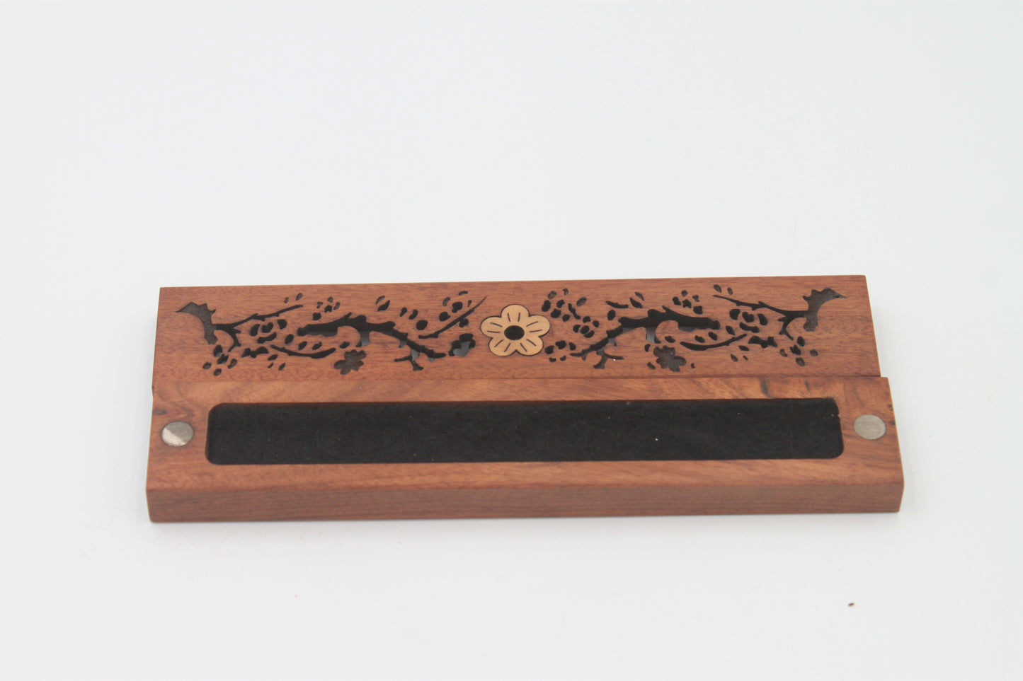 Horizontal Line Incense Wood Box