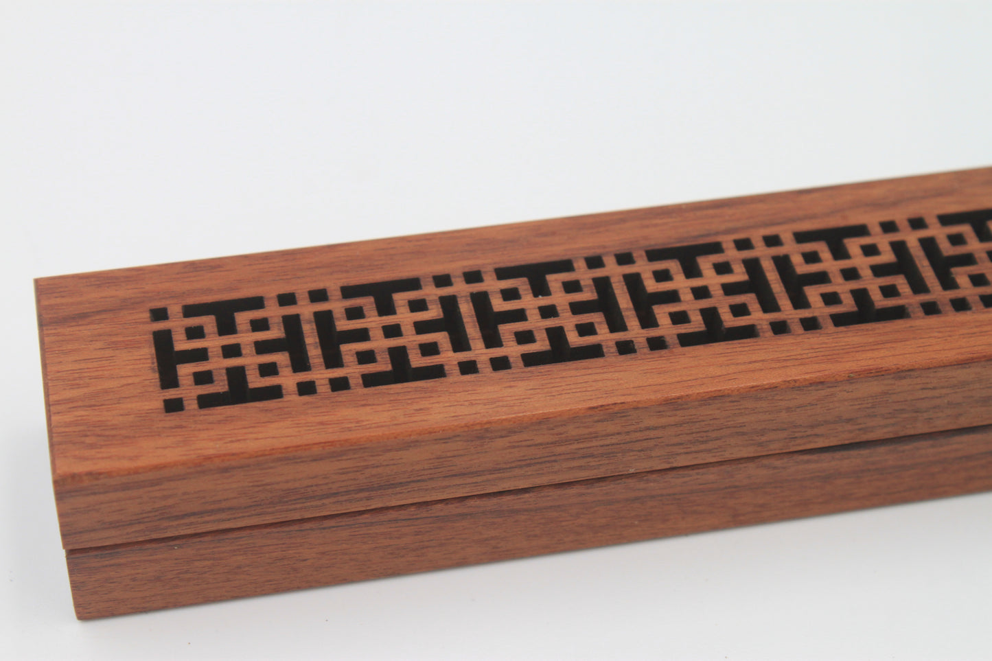 Horizontal Line Incense Wood Box