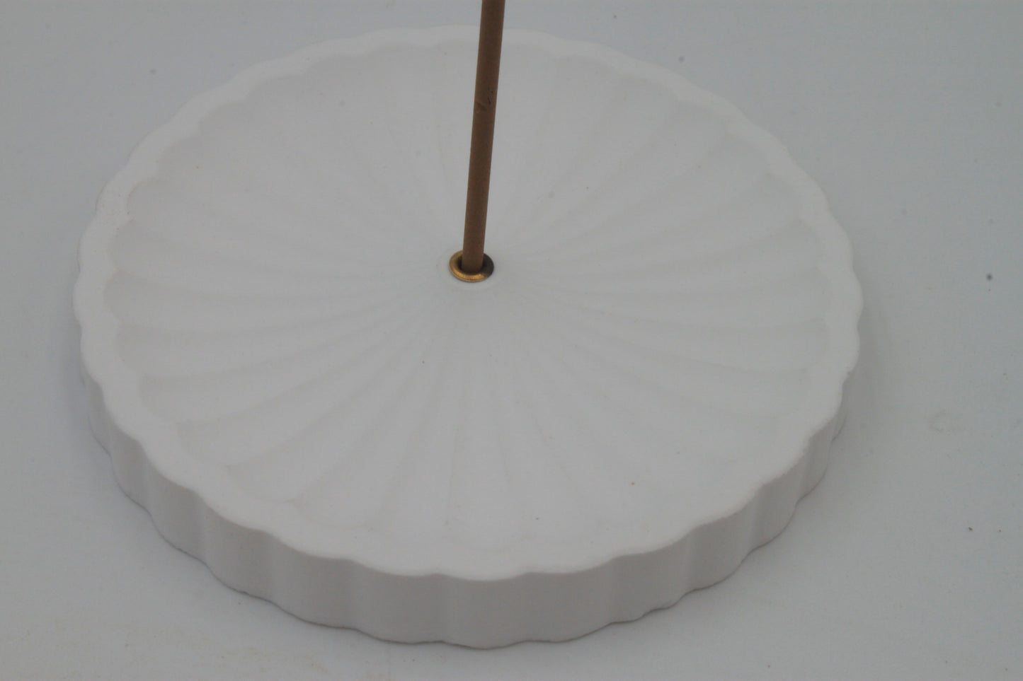 Plaster incense holder