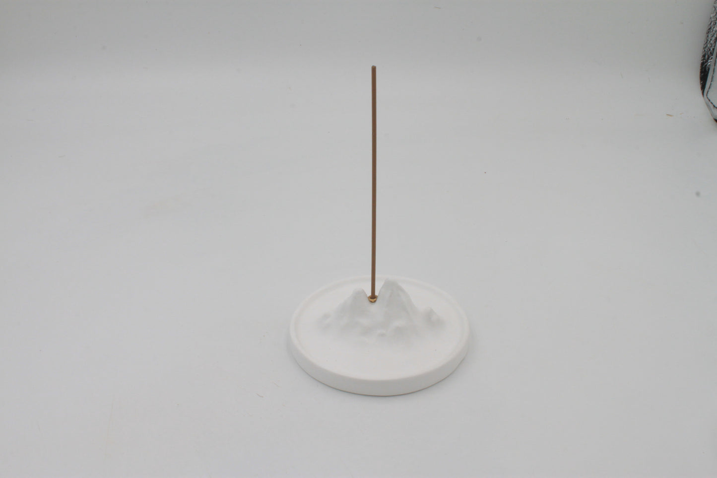 Plaster incense holder