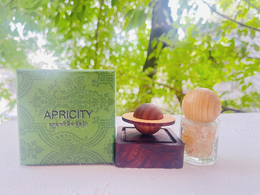 Apricity Rose Geranium Essential Oil and Diffuser